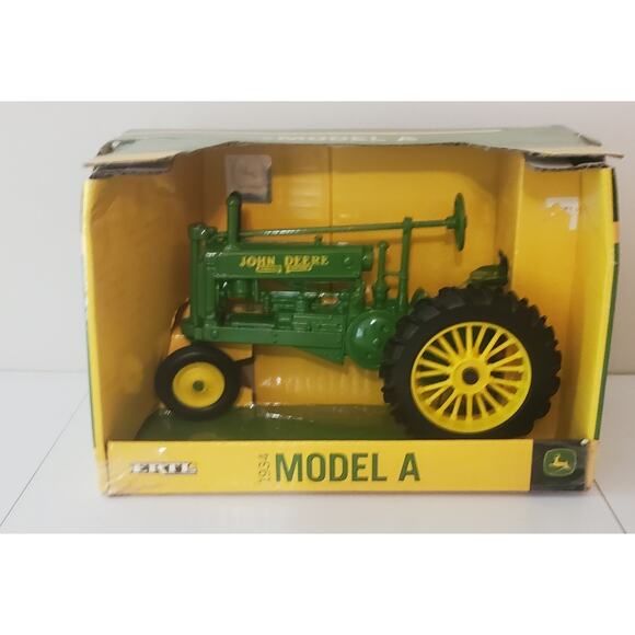Ertl NIB 1934 John Deere Model A Tractor 1/16 - Picture 1 of 4